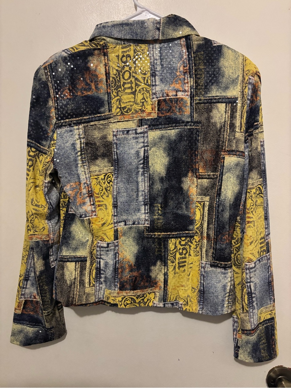 Rare Vintage Joseph Ribkoff Jacket - size 10 - patch lite weight jacket - Picture 2 of 9